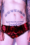 rose velvet mens panties made in los angeles